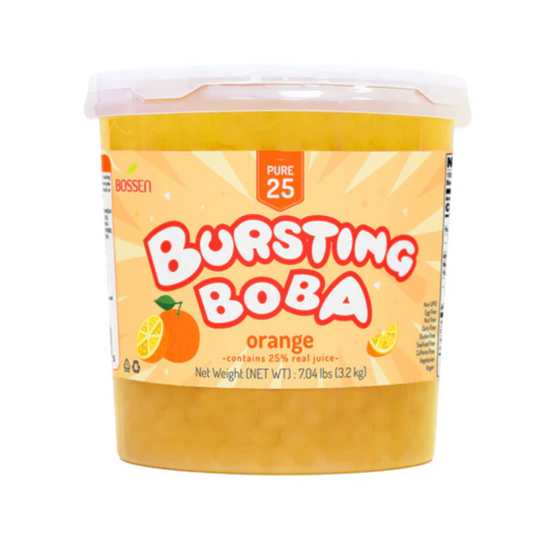 Boba Orange 7.26lb Bursting Boba Pure 25