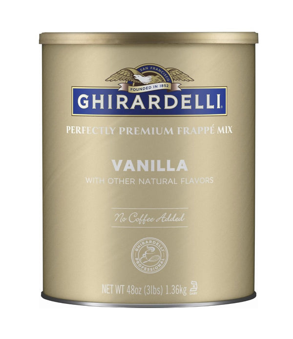 Ghirardelli VANILLA  Base Powder 6/3lb  62105