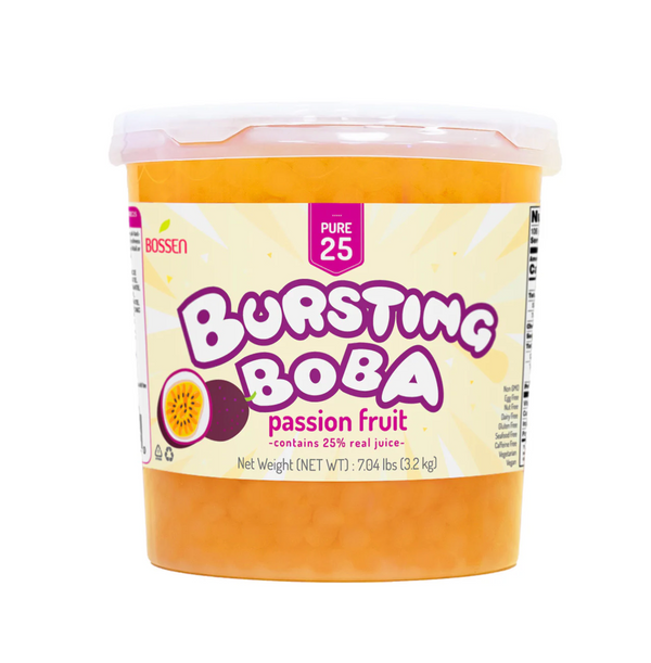 Boba Passion Fruit 7.26lb Bursting Boba Pure 25