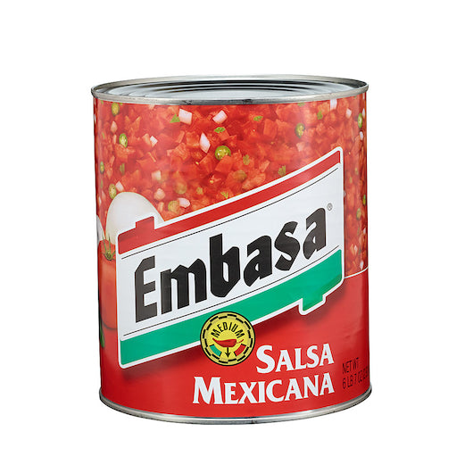 Salsa - Embassa Mexican 6/#10 *** Special Order ***
