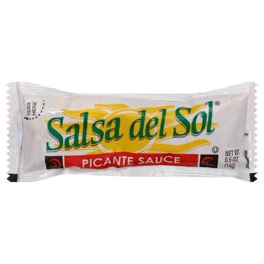 Salsa Del Sol Picante Packets 200ct *** Special Order ***