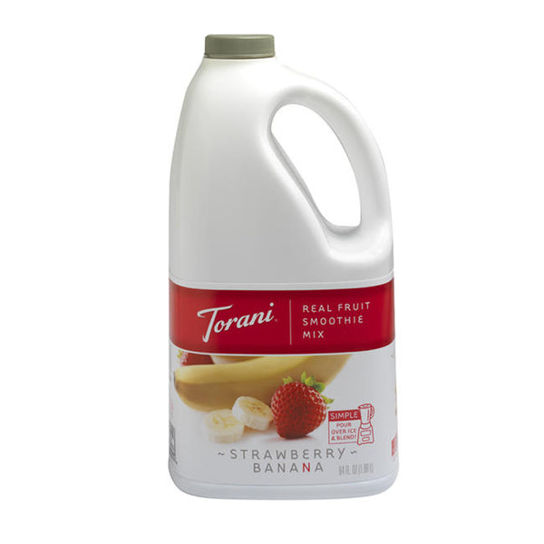 Torani Strawberry Banana Real Fruit Smoothie 6/64oz