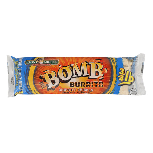 Burrito Chipotle Chicken and Cheese 12/12oz *** Special Order ***