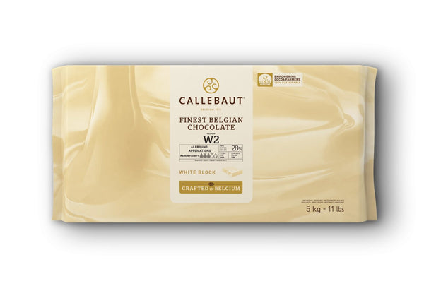 Callebaut White Chocolate W2NV132-5/11lb (28%)