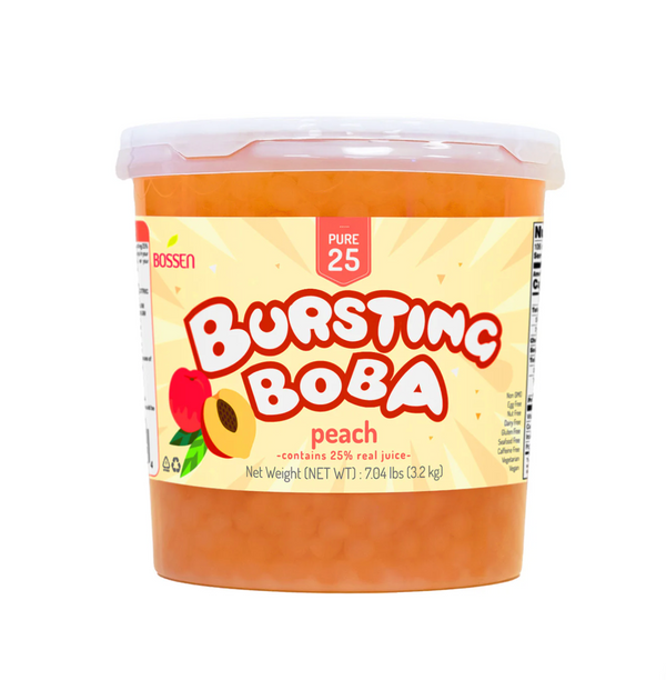 Boba Peach 7.26lb Bursting Boba Pure 25