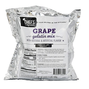 Gelatin Grape 12/24oz *** Special Order ***