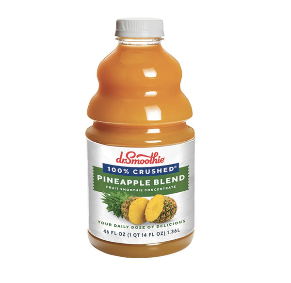 Dr Smoothie Pineapple Paradise 100% Fruit 6/46oz