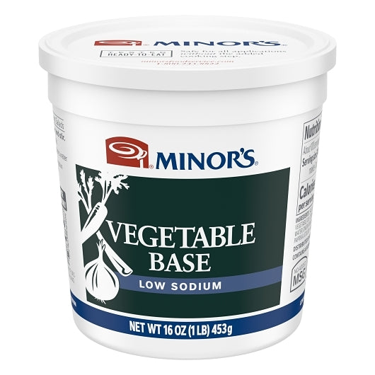 Vegetable Base (low sodium)- No MSG 6/1lb *** Special Order ***
