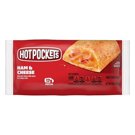 Hot Pocket Ham n Cheese Stuffed Sanwch 12/8oz