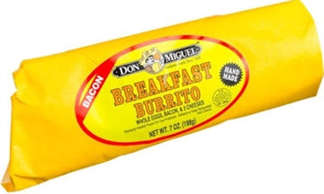 Burrito Breakfast Egg Bacon & Cheese 12/7oz