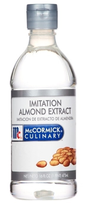 McCormick Imitation Almond Extract 6/16floz Bottle *** Special Order ***