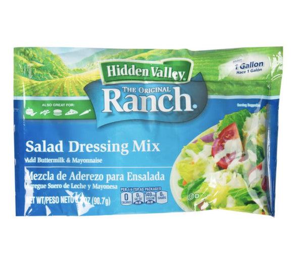 Dressing Hidden Valley Ranch Dry Packets 18/3.2oz