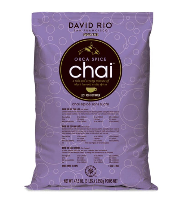 Chai Orca Sugar Free David Rio 4/3lb