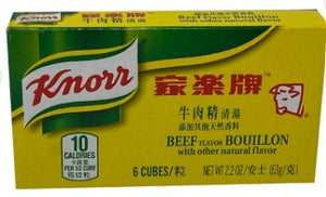 Knorr Bouillon Cube Beef 24ct 2.2oz Box
