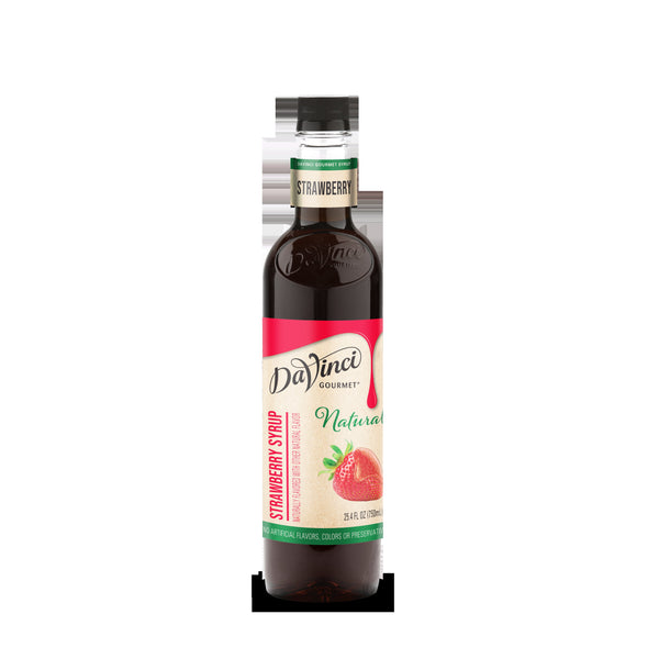 DaVinci Natural Strawberry 4/750ml