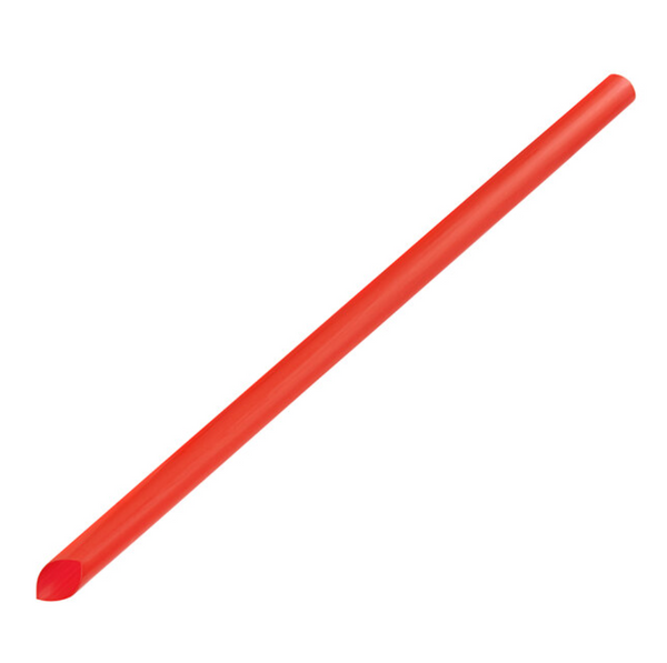 Straws 10.25in Red Giant Wrap Straws 12/300ct