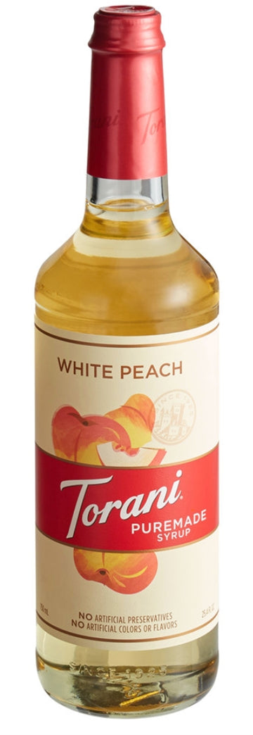 Torani Puremade White Peach 4/750ml