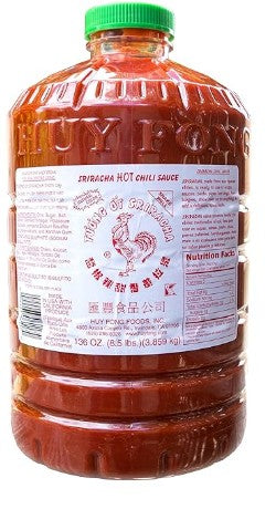 Huy Fong Sriracha Chili Sauce 8.5lb Jug