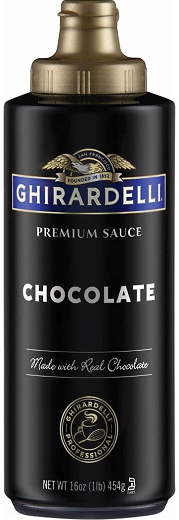 Ghirardelli Dark Chocolate Sauce 12/16oz  61282