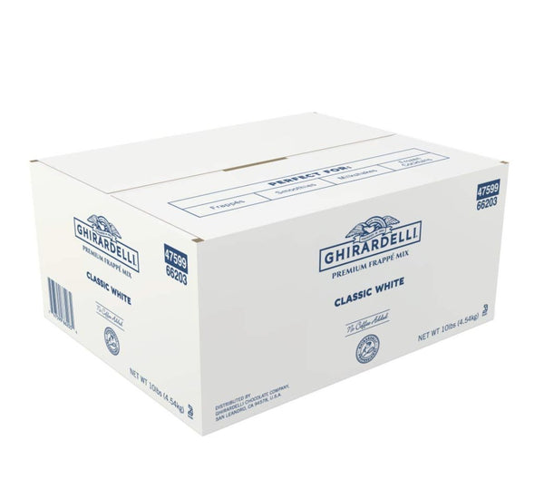 Ghirardelli Classic White Frappe 10lb    66203