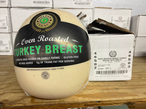 Turkey Breast Oven Roasted Deli 2/9lb