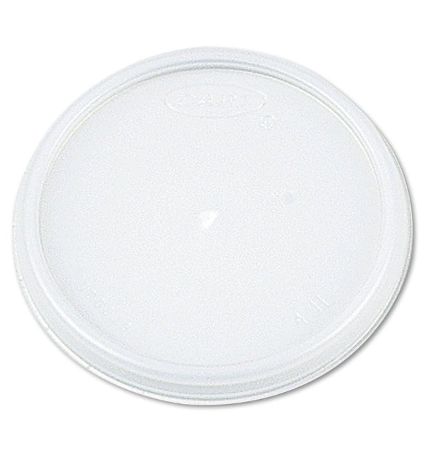 Food Container Lid, Plastic Fits 8/12/16oz Clear 1000ct