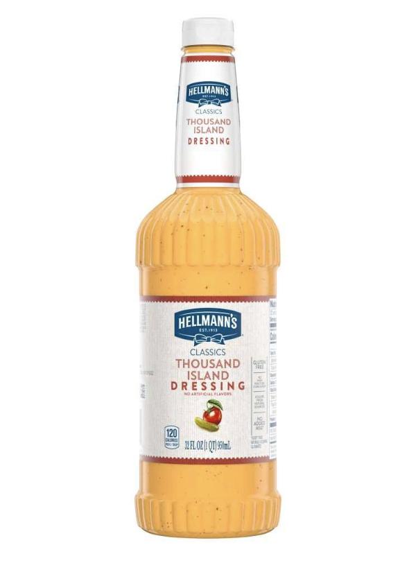 Dressing 1000 Island Hellmann's 6/32oz