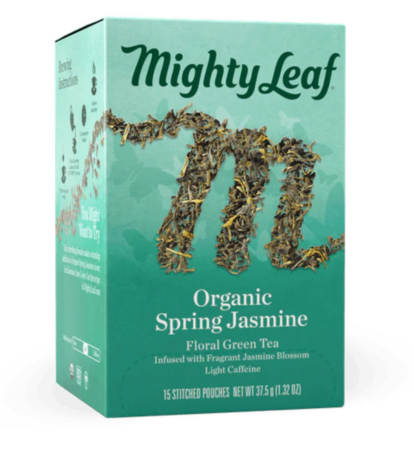 Tea Spring Jasmine Organic 6/15ct Mighty Leaf