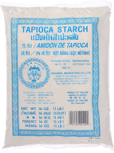 Erawan Tapioca Starch/Flour Blue 24 X 16oz Bag