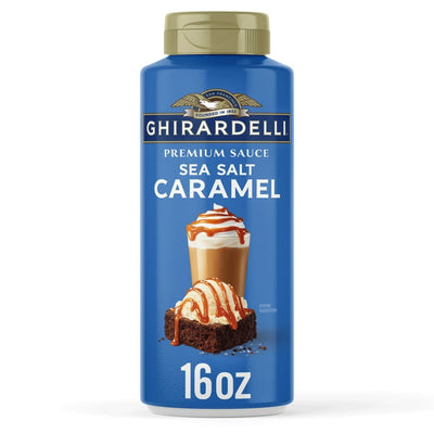 Caramel Sauce Sea Salt 12/16oz Ghirardelli