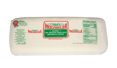 Grande Mozzarella Whole Milk Loaf 8/7lb