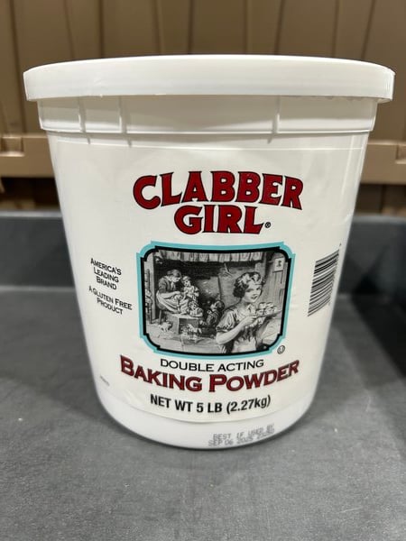 Baking Powder 6/5lb Clabber Girl