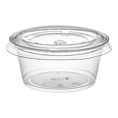 3.25oz Clear Plastic Souffle Cup 2500ct