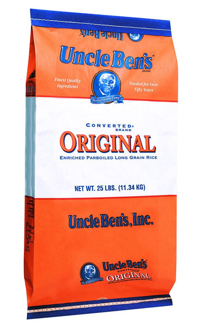Rice Uncle Bens 25lb Converted