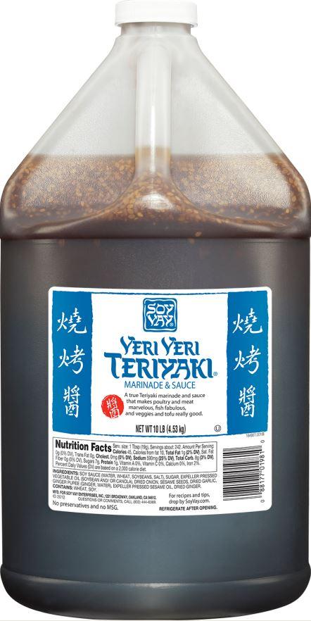Soy Vay Veri Teriyaki 4/10lb