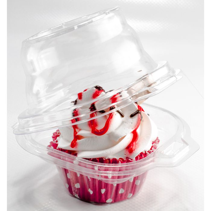 Cupcake Container Single 4x4 3/8x 3 1/8 300ct