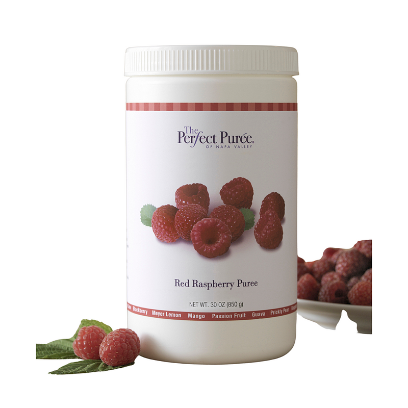 Puree Red Raspberry 6/30oz