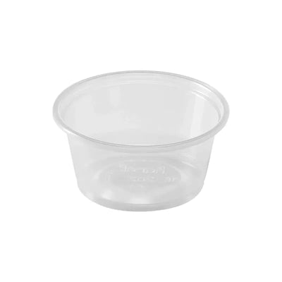 2oz Clear Plastic Souffle Cup2500ct