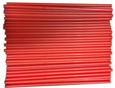 Straws Zombie 10.5in Red Unwrapped 450ct