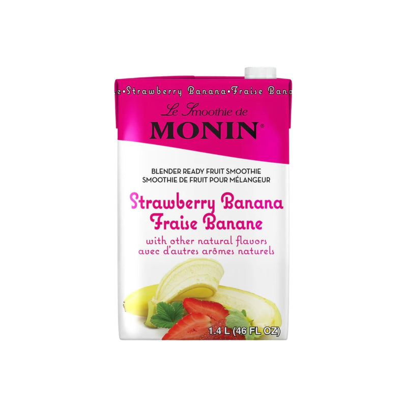 Monin Smoothie Strawberry Banana 6/1.4L