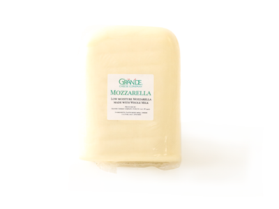 Grande Mozzarella Whole Milk Loaf 8/7lb