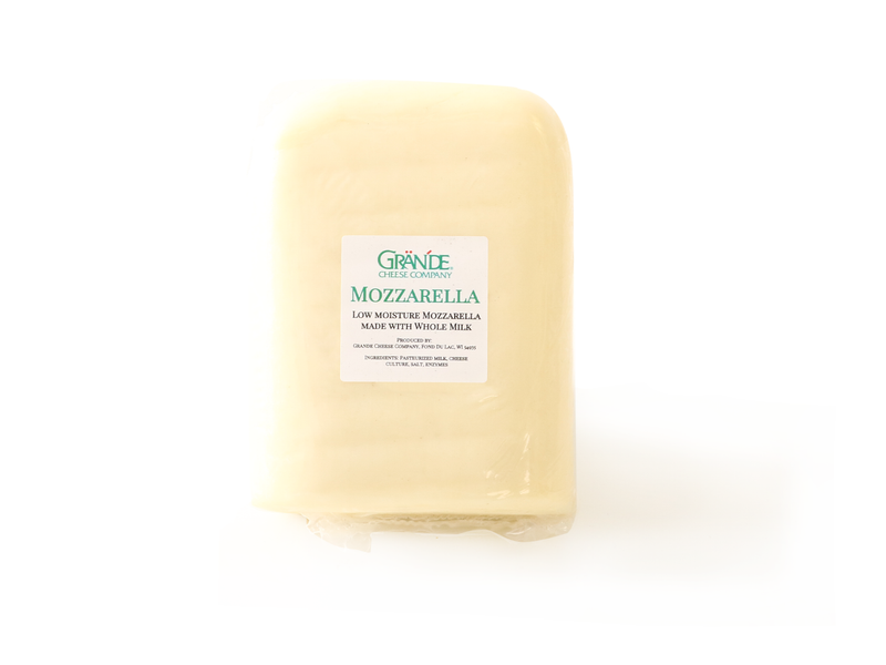 Grande Mozzarella Whole Milk Loaf 8/7lb