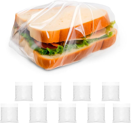 Bags Sandwich 6.75 X 6.75 1in. Flip Clear Plastic 2000cs
