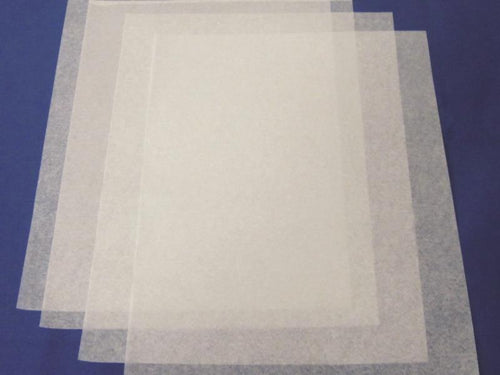9x12 White Wax Sheets 6/1000ct
