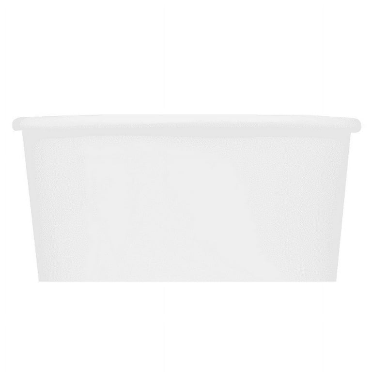 Food Container 16oz White Compostable 500ct