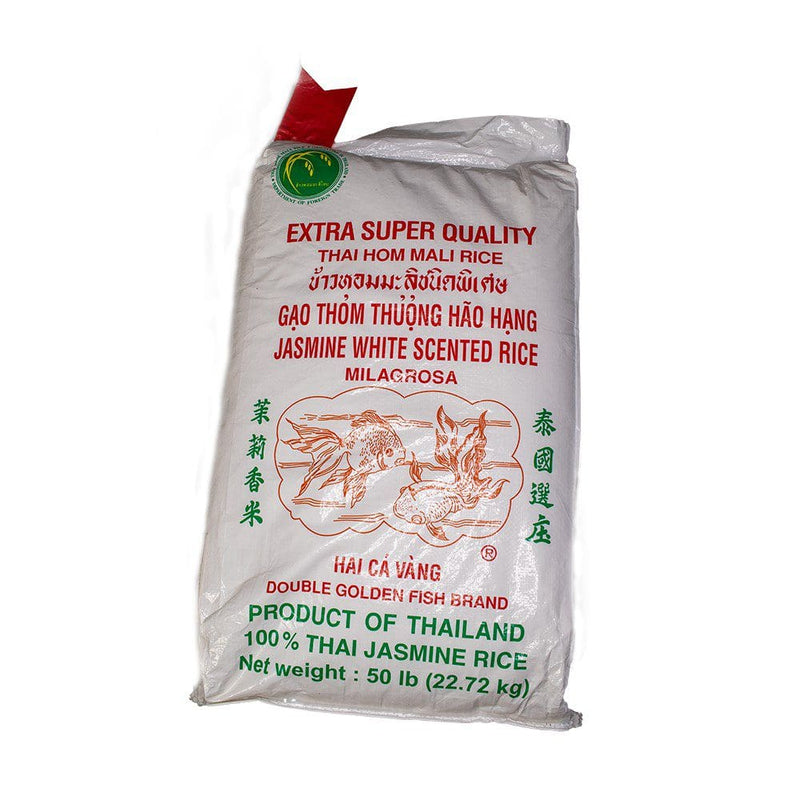 2 Fish Jasmine Rice 50lb Bag