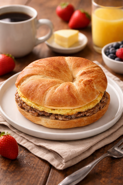 Sausage Egg & Cheese Croissant 12/5oz