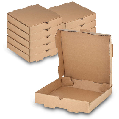 Boxes Pizza 10in Plain Kraft