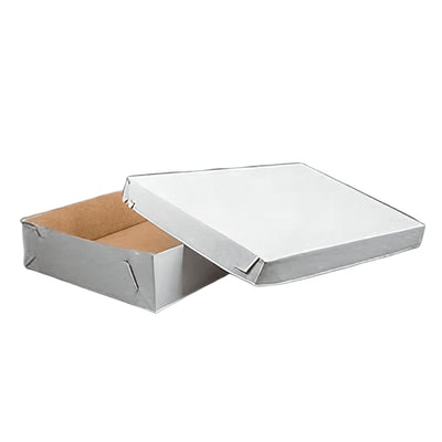 Boxes Full Sheet White 26.5x18.5x4 2 Piece 25ct