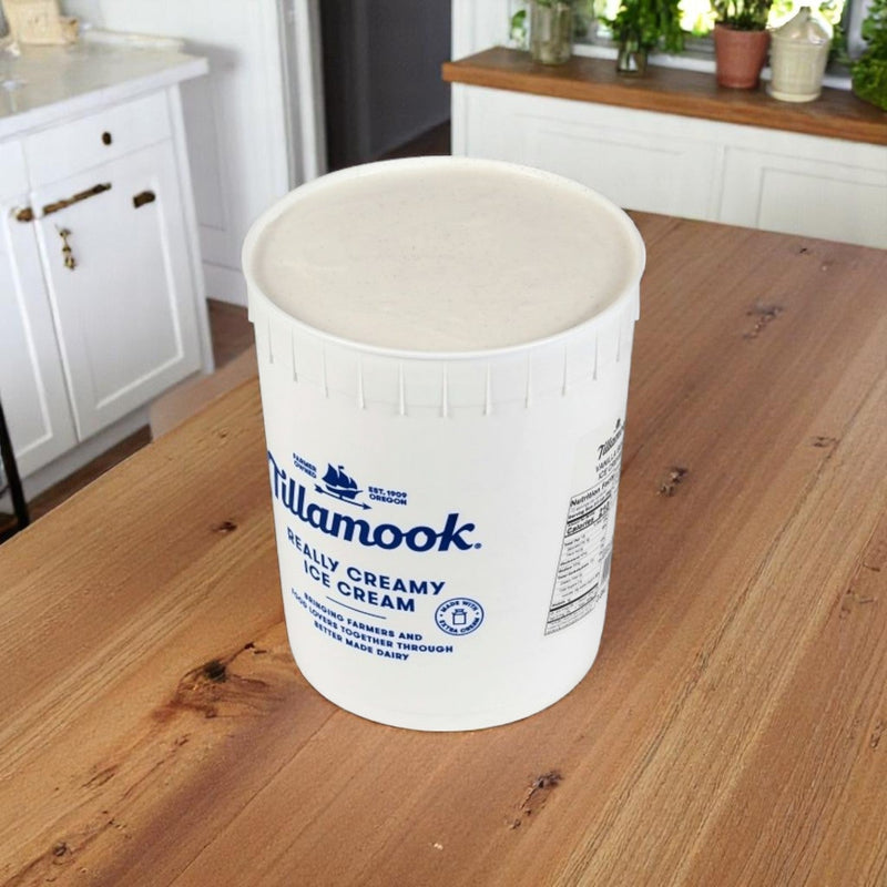 Tillamook Vanilla Bean Ice Cream 3gal